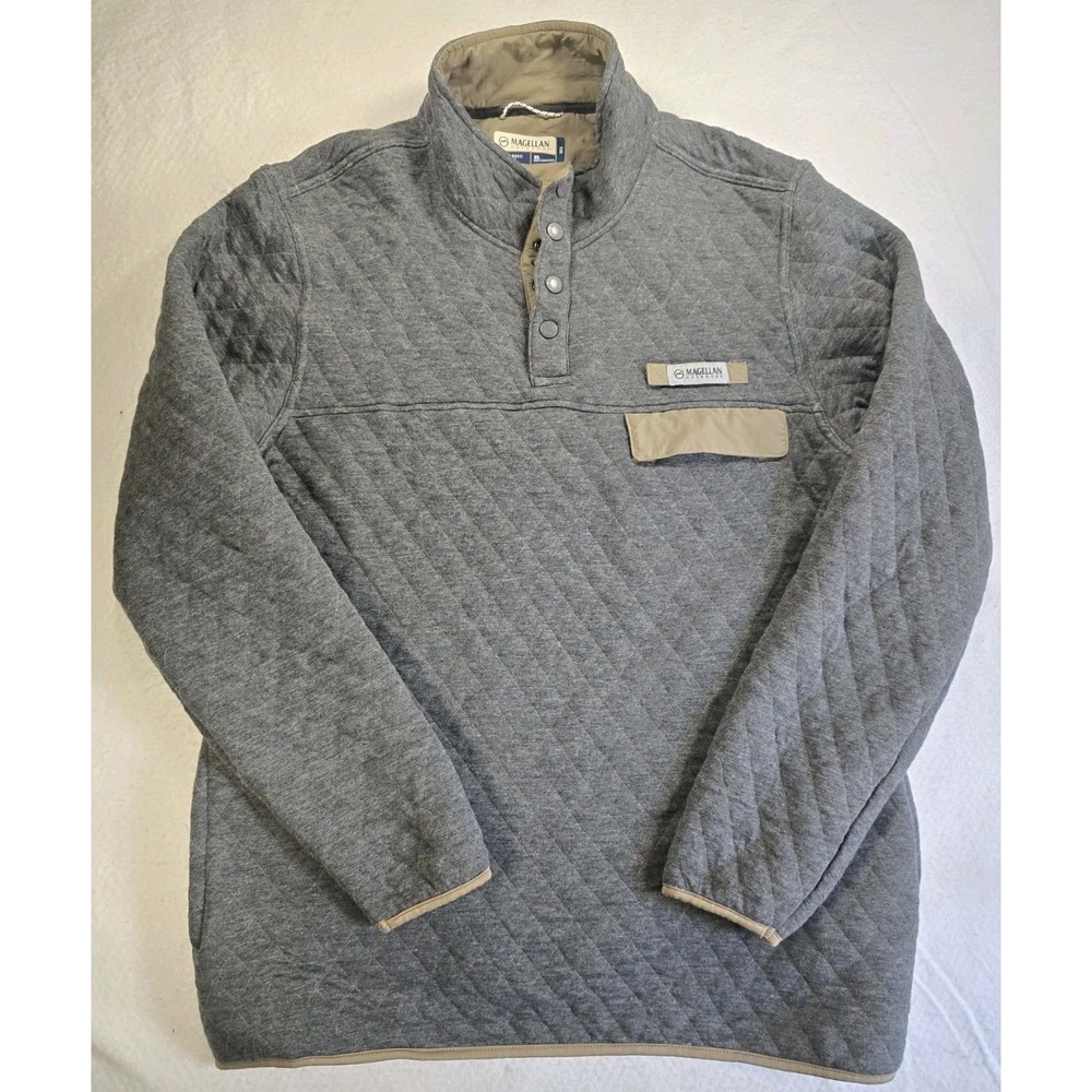 Magellan Outdoors Men's Size XL Campfire Pullover Flex  Classic Fit